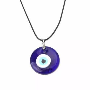 🌺4 Items 25$🌺 Turkish Evil Eye Glass Pendant Necklace NWT
